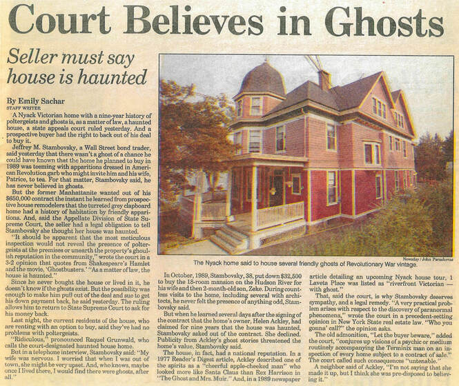Nyack Ghost House - New York News Day