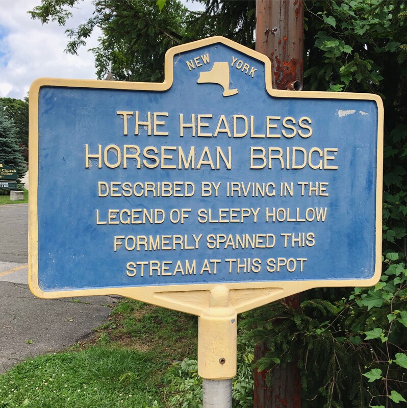 Headless Horseman Bridge Historical Marker
